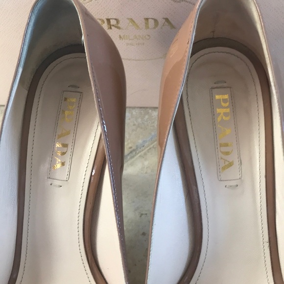 Prada peep toe pumps - Picture 2 of 8